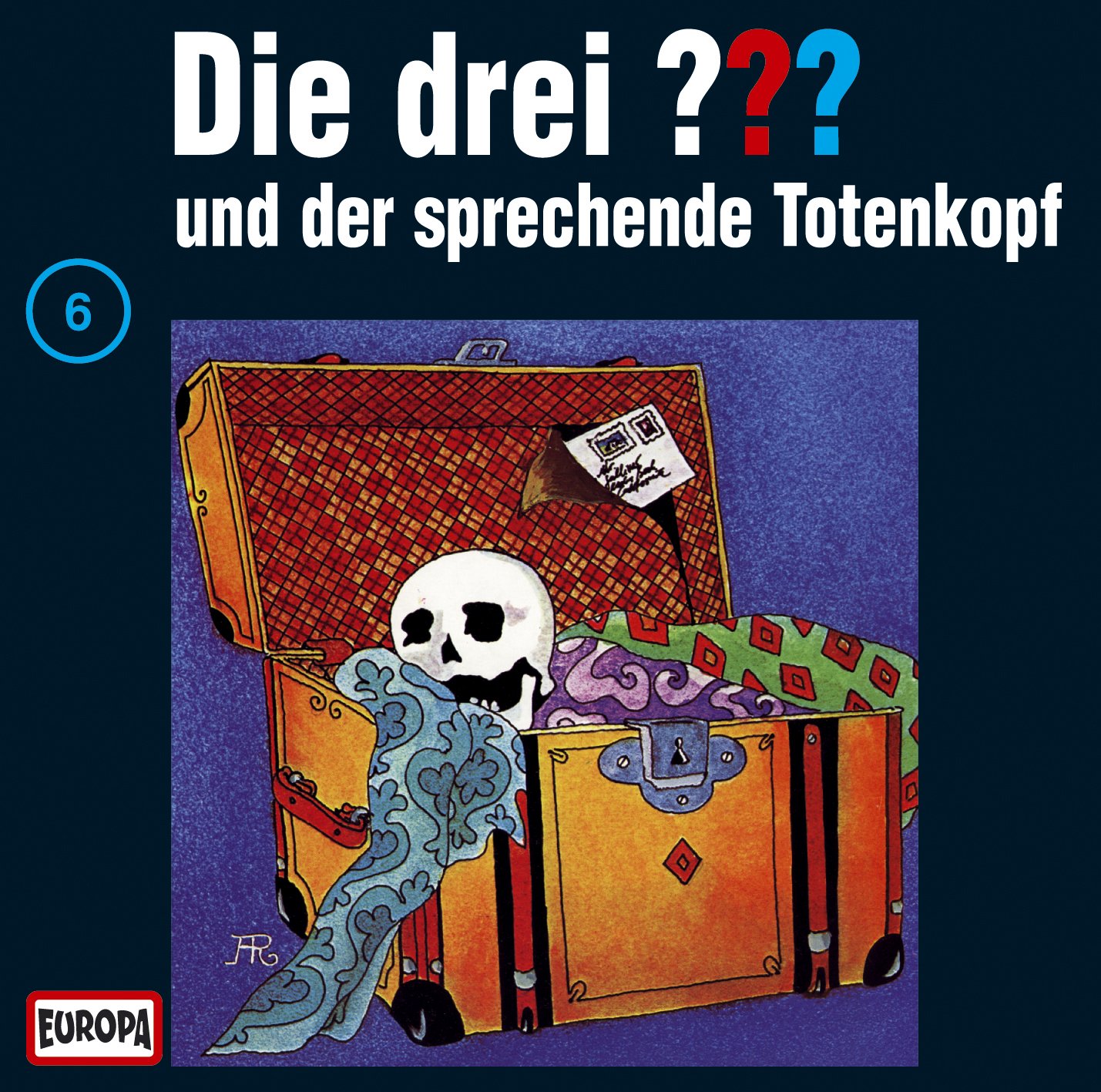 Cover von Die drei Fragezeichen - 006 und der sprechende Totenkopf